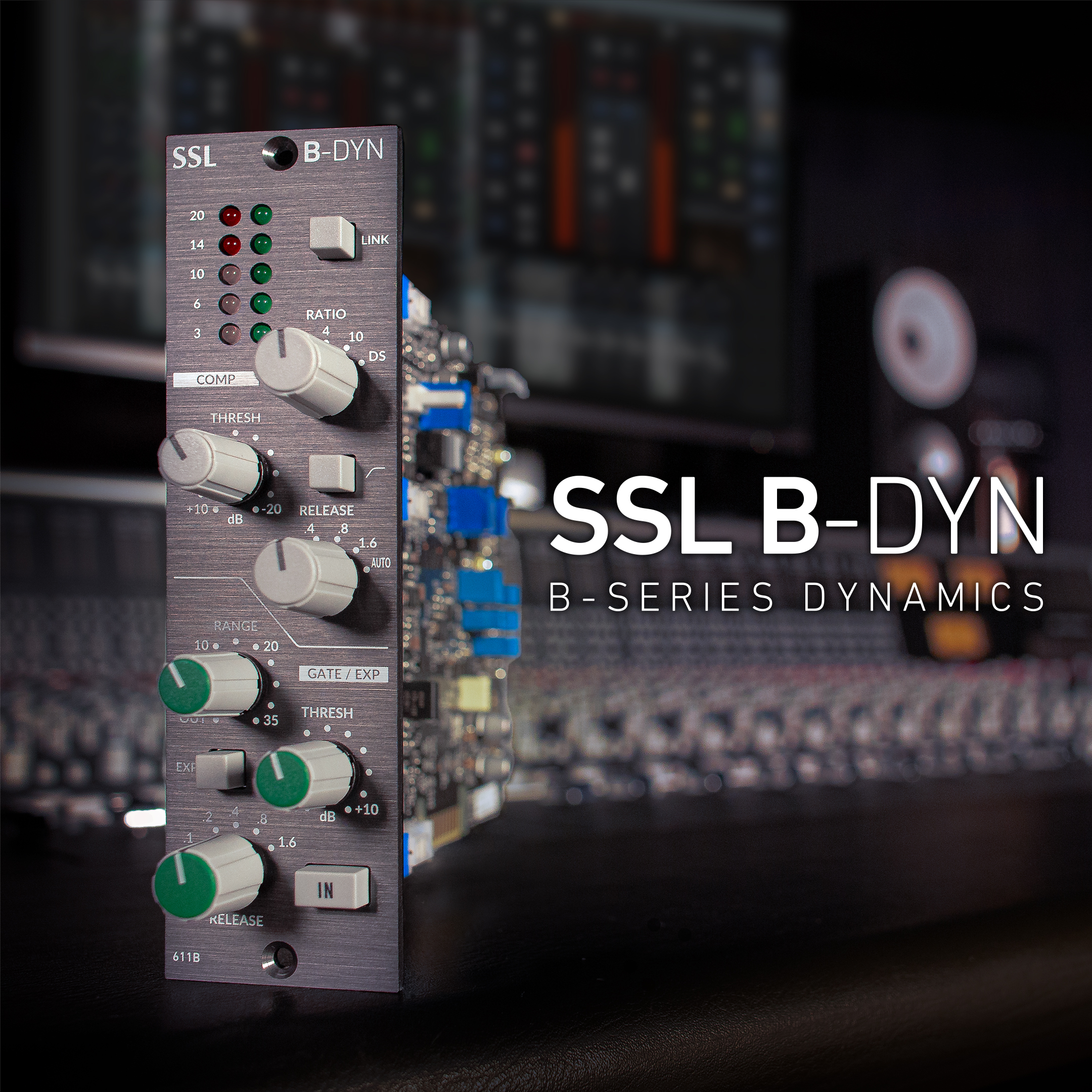 Solid State logic launch B-DYN 500 Series Module: New Analogue